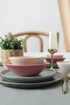 Servizio di piatti in ceramica Xander 3 Multicolore, 24 pezzi (2)