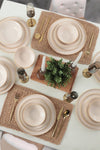 Servizio di piatti in ceramica Xander 4 Crema, 24 pezzi (2)