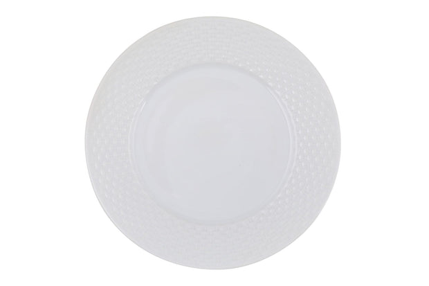 Servizio di piatti in porcellana Aili Dinner Bianco, 24 pezzi (6)