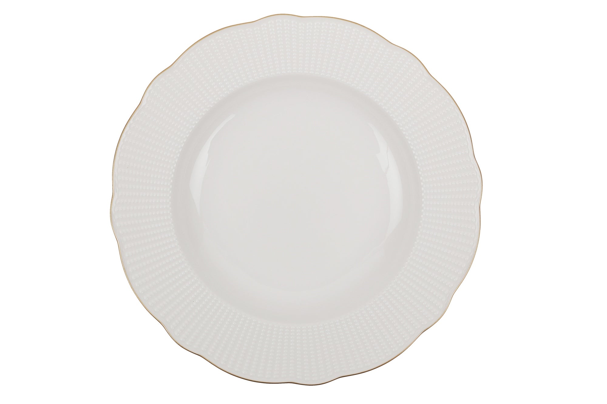 Servizio di piatti in porcellana Bainy Dinner Bianco, 24 pezzi (12)