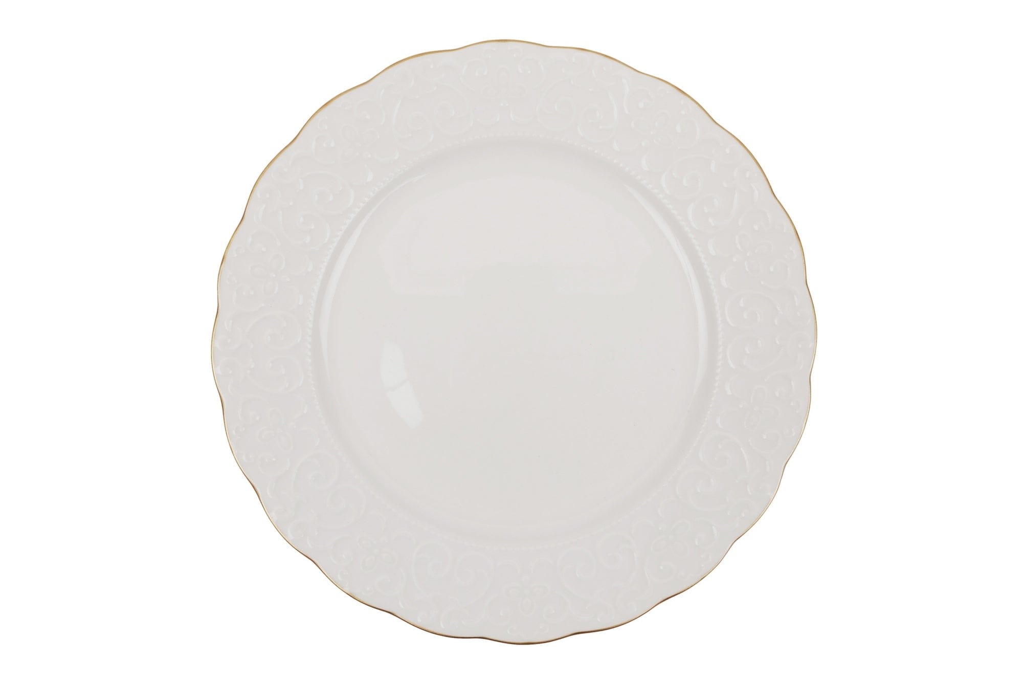 Servizio di piatti in porcellana Berni Dinner Bianco, 24 pezzi (6)