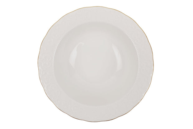 Servizio di piatti in porcellana Berni Dinner Bianco, 24 pezzi (7)