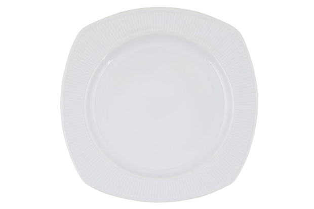 Servizio di piatti in porcellana Casual Dinner Bianco, 24 pezzi (8)