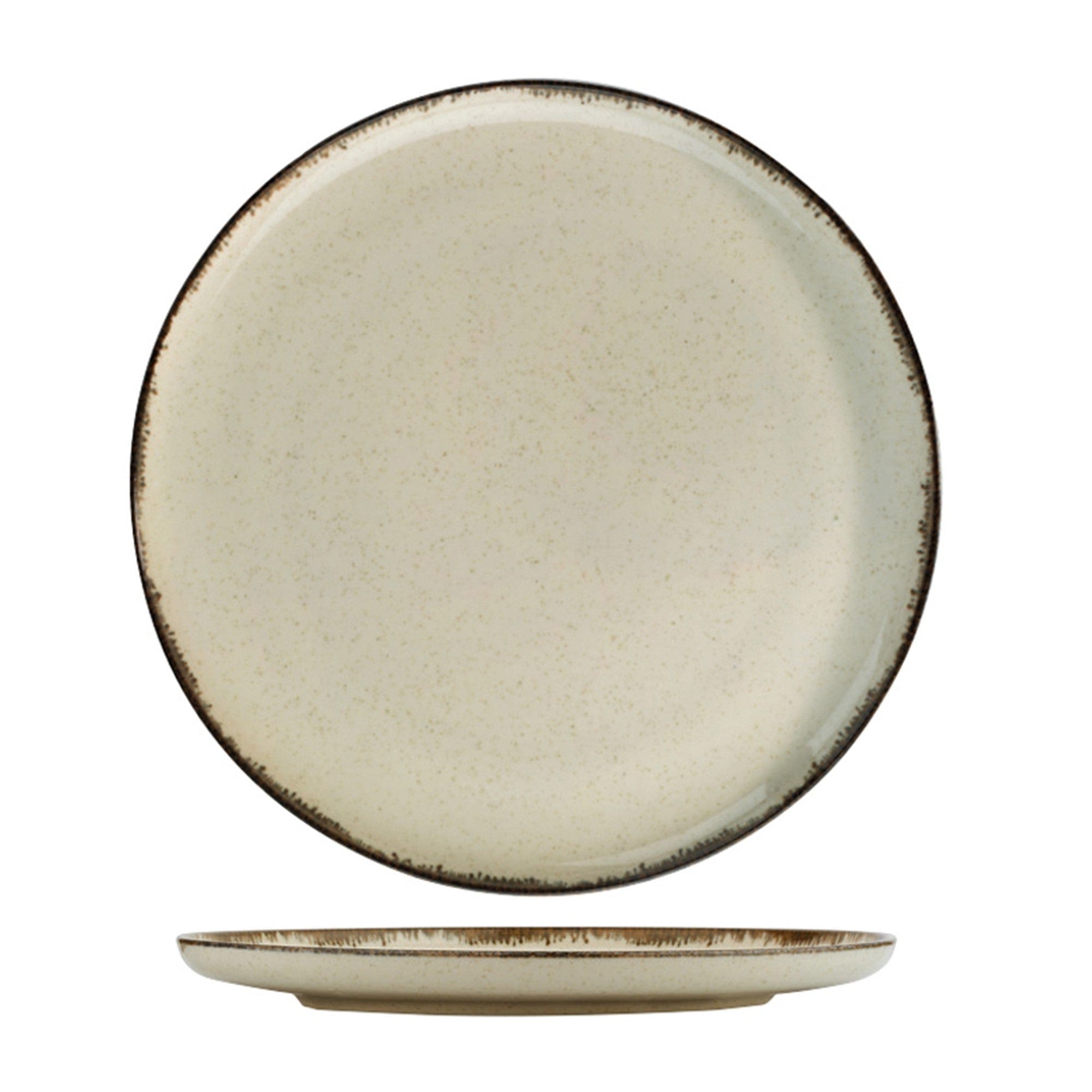 Servizio di piatti in porcellana Garth Beige, 24 pezzi (4)