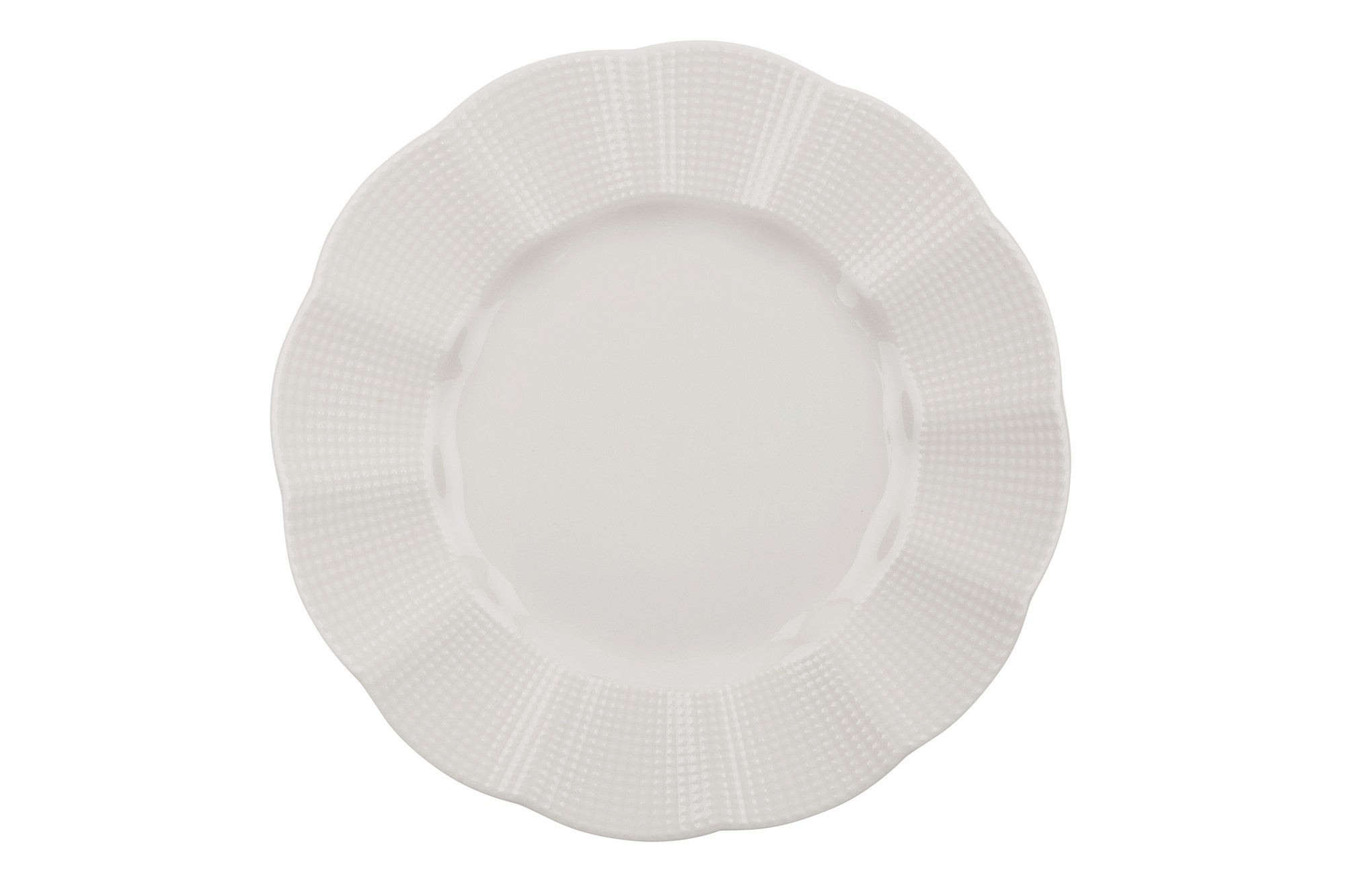 Servizio di piatti in porcellana Minerva Bianco, 18 pezzi (3)