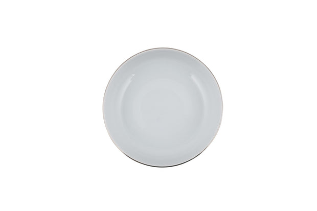 Servizio di piatti in porcellana Platinum Bianco, 24 pezzi (7)