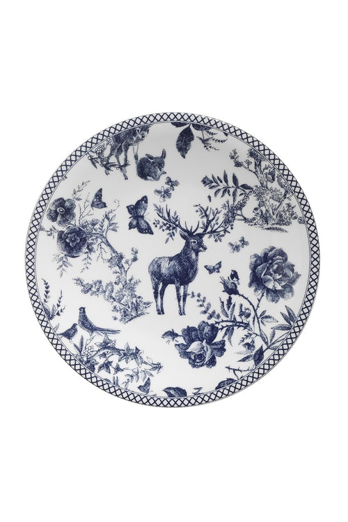 Servizio di piatti in porcellana Zenga Blu, 24 pezzi (1)
