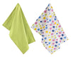 Set 2 asciugamani da cucina in cotone Bubbles Multicolore