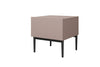 Set 2 comodini con cassetto Nicole 46-1SZ Nero & BGRTPL-NICOLE-SZAFKA-NOCNA-46-1SZ-CZARNY
