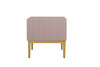 Set 2 comodini con cassetto Nicole 46-1SZ Oro (2) & BGRTPL-NICOLE-SZAFKA-NOCNA-46-1SZ-ZLOTY