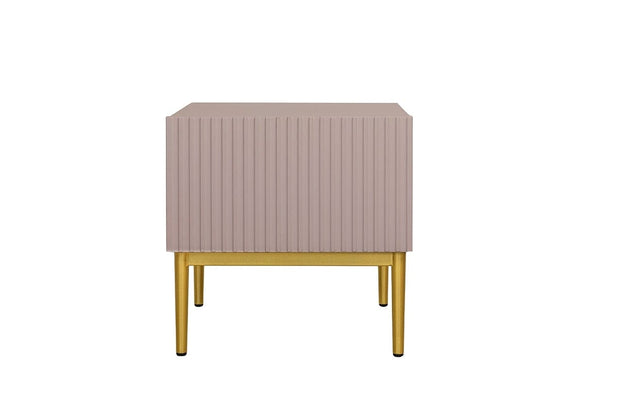Set 2 comodini con cassetto Nicole 46-1SZ Oro (2) & BGRTPL-NICOLE-SZAFKA-NOCNA-46-1SZ-ZLOTY