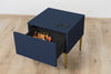Set 2 comodini con cassetto Nicole 46-1SZ Oro (3) & BGRTPL-NICOLE-SZAFKA-NOCNA-46-1SZ-ZLOTY