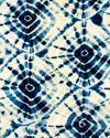 Set 3 rotoli Carta da parati digitale stampata Shibori Swirls