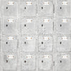 Set 3 rotoli Carta da parati digitale stampata spogliatoio bianco