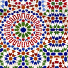 Set 3 rotoli Carta da parati stampata a mosaico digitale
