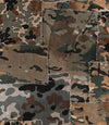Set 3 rotoli Carta da parati stampata digitale Camo Brown (1)