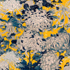 Set 3 rotoli Carta da parati stampata in digitale Crisantemi Giallo