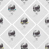 Set 3 rotoli Carta da parati stampata in digitale Illusione femminile