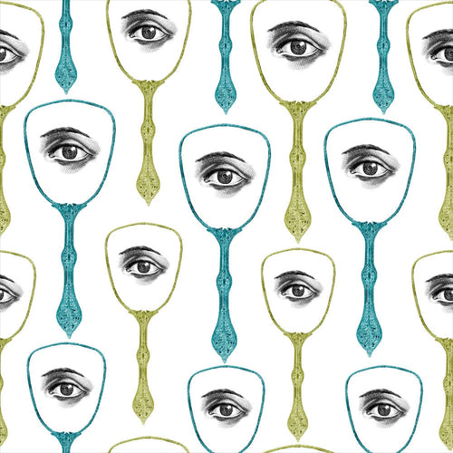 Set 3 rotoli Carta da parati stampata in digitale Mirror's Eye
