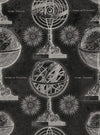 Set 3 rotoli di carta da parati stampata in digitale Armillary Black