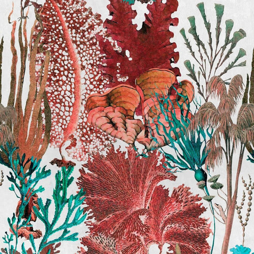 Set 3 rotoli di carta da parati stampata in digitale Coral Reef