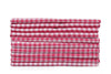 Set di 10 Strofinacci in cotone Ekose Rosa, 46 x 76 cm (2)