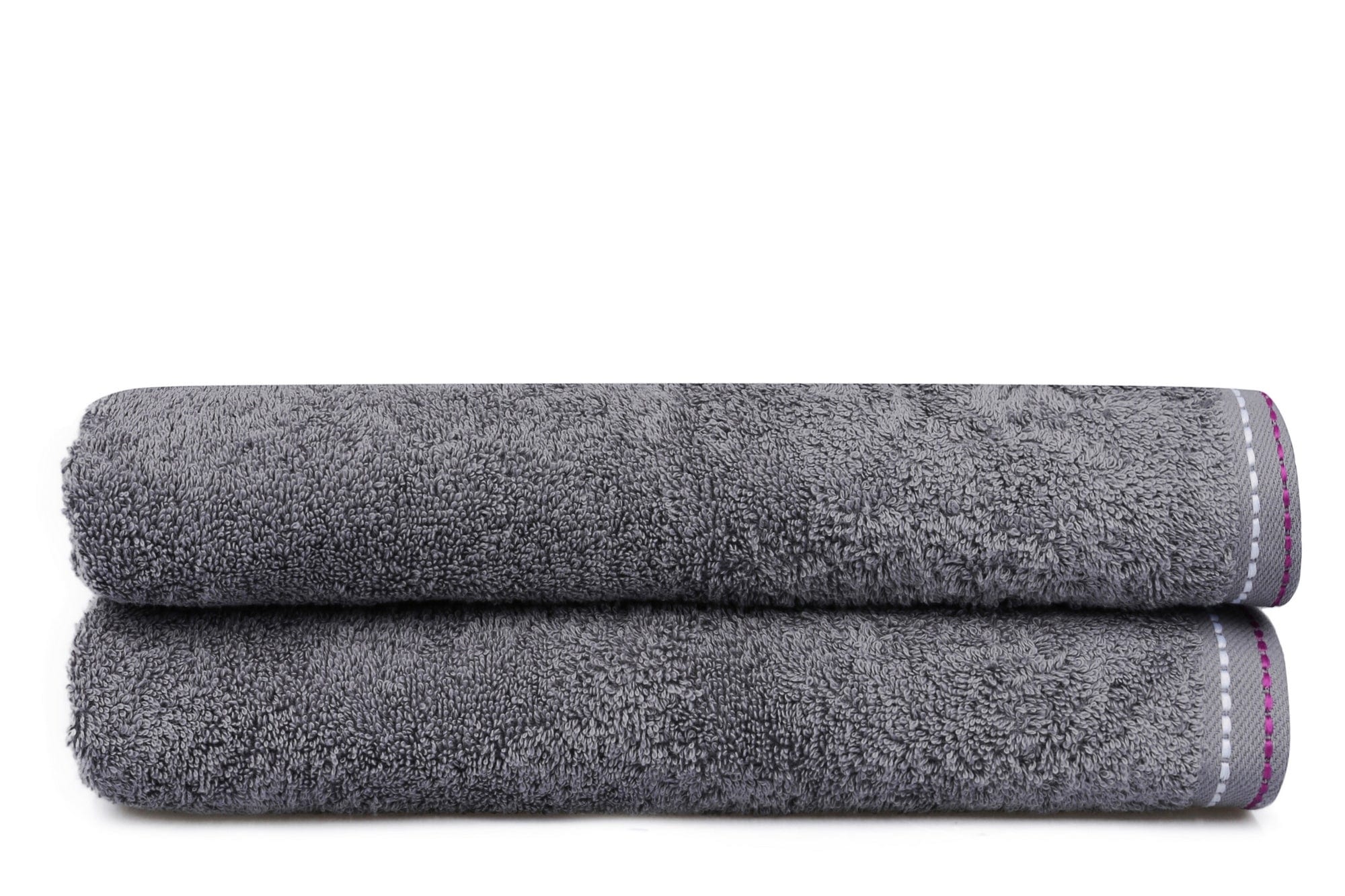 Set di 2 asciugamani cotone Beverly Hills Polo Club 201 Grigio, 70 x 140 cm (2)