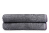 Set di 2 asciugamani cotone Beverly Hills Polo Club 201 Grigio, 70 x 140 cm (2)