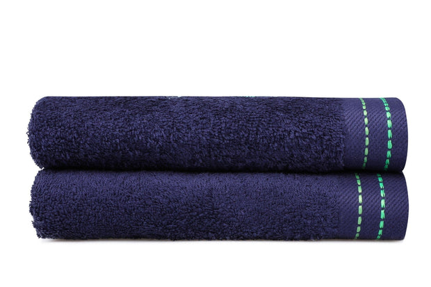 Set di 2 asciugamani cotone Beverly Hills Polo Club 401 Blu, 50 x 90 cm (2)