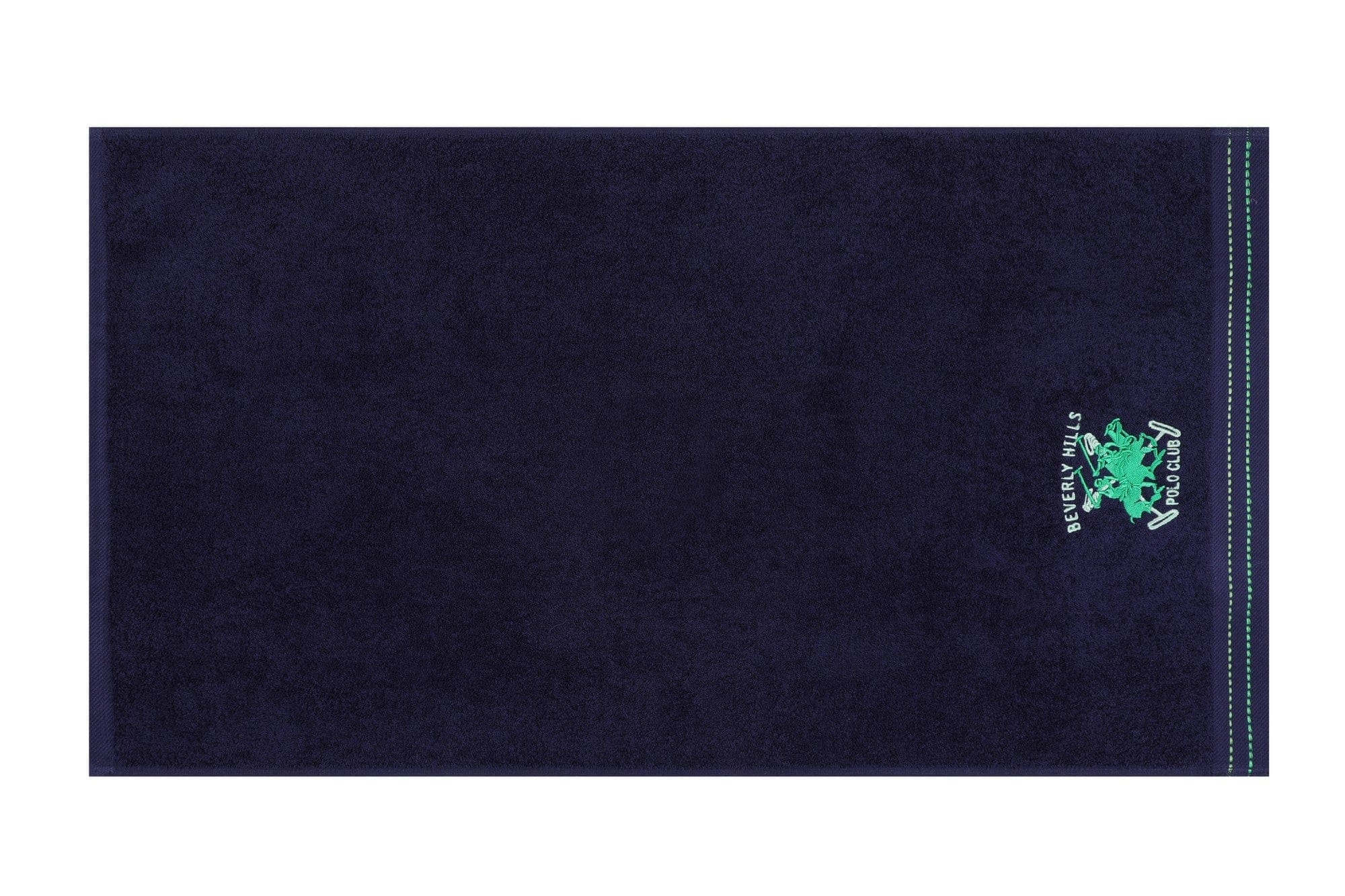 Set di 2 asciugamani cotone Beverly Hills Polo Club 401 Blu, 50 x 90 cm (3)