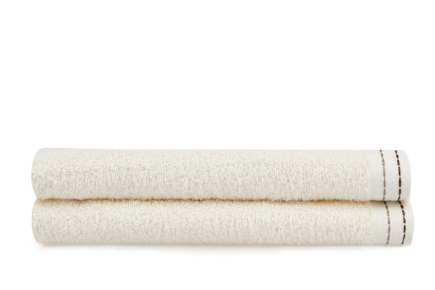 Set di 2 asciugamani cotone Beverly Hills Polo Club 401 Crema, 50 x 90 cm (2)
