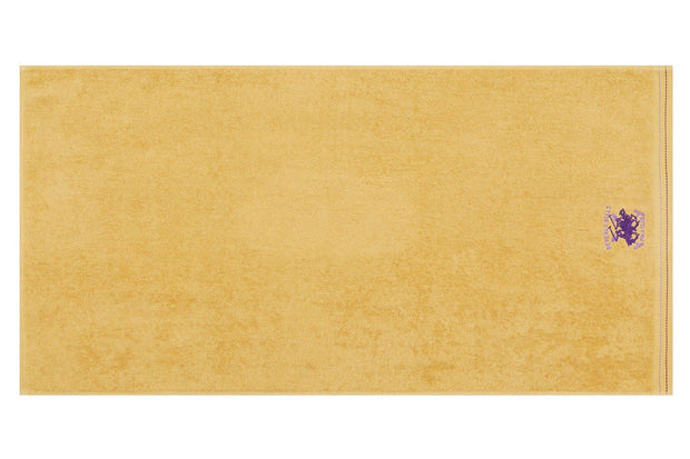 Set di 2 asciugamani cotone Beverly Hills Polo Club 401 Giallo, 70 x 140 cm (4)