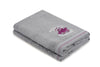 Set di 2 asciugamani cotone Beverly Hills Polo Club 401 Grigio, 50 x 90 cm