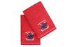 Set di 2 asciugamani cotone Beverly Hills Polo Club 401 Rosso, 50 x 90 cm (1)