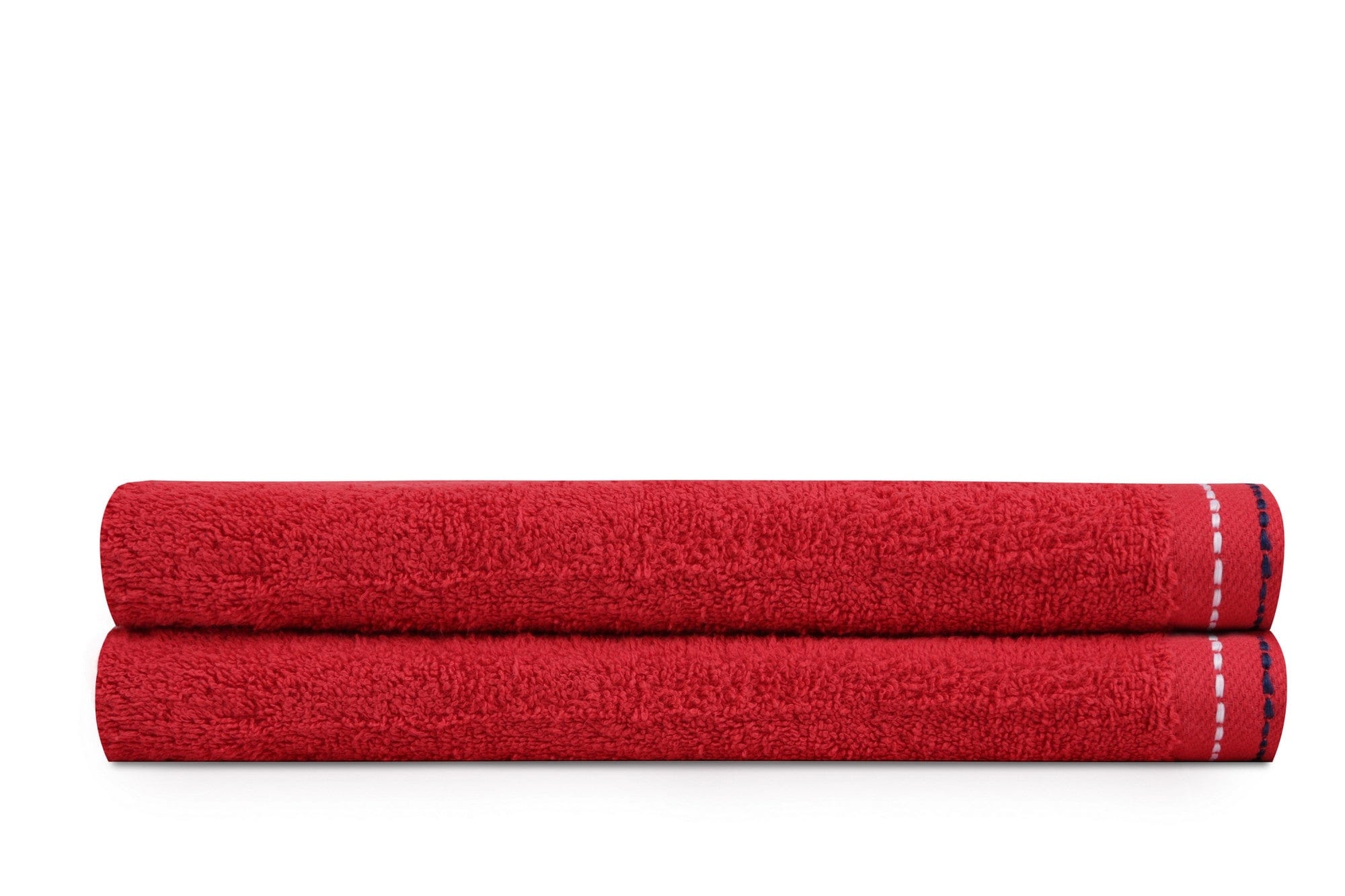 Set di 2 asciugamani cotone Beverly Hills Polo Club 401 Rosso, 50 x 90 cm (2)