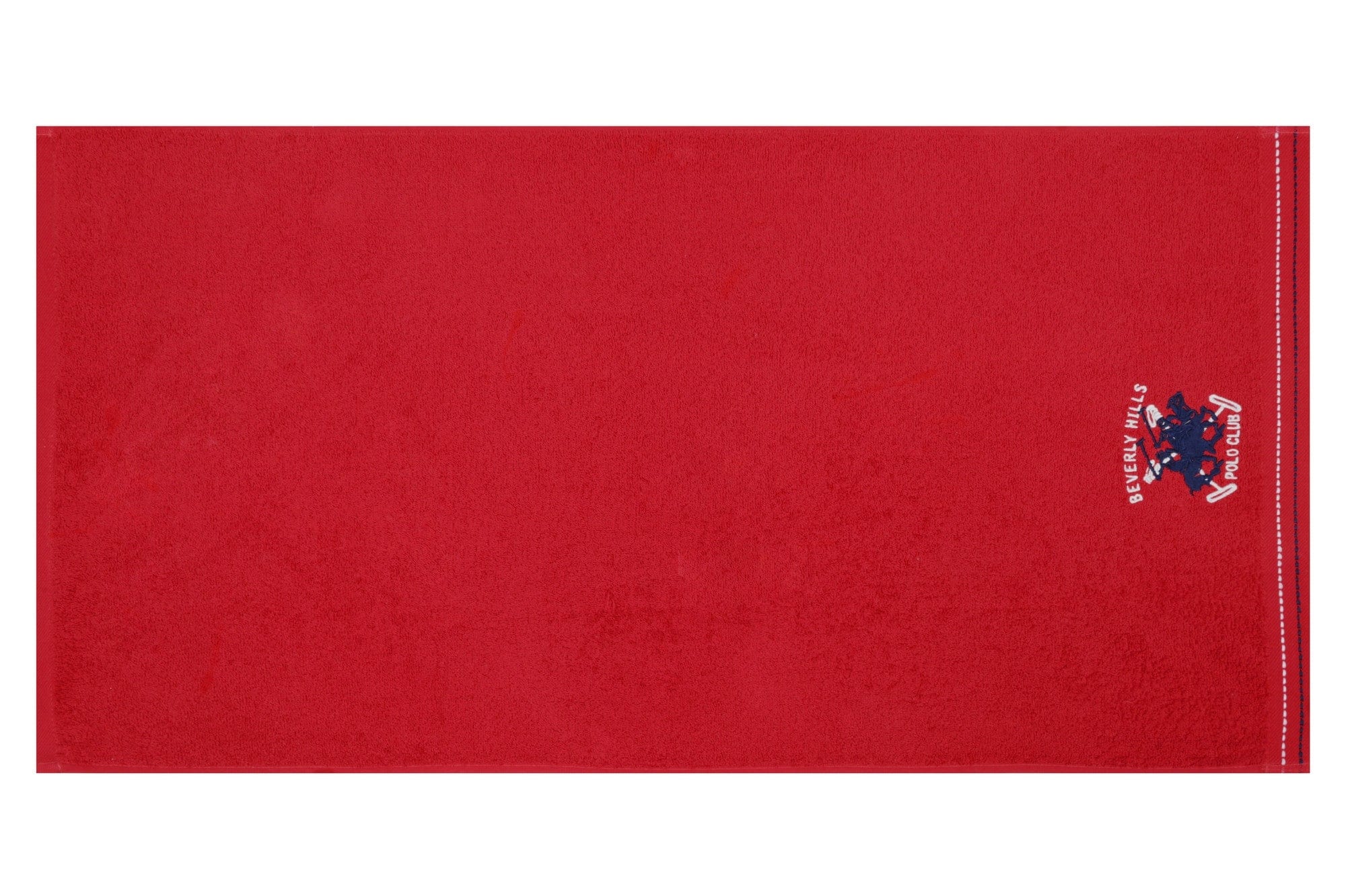 Set di 2 asciugamani cotone Beverly Hills Polo Club 401 Rosso, 50 x 90 cm (4)