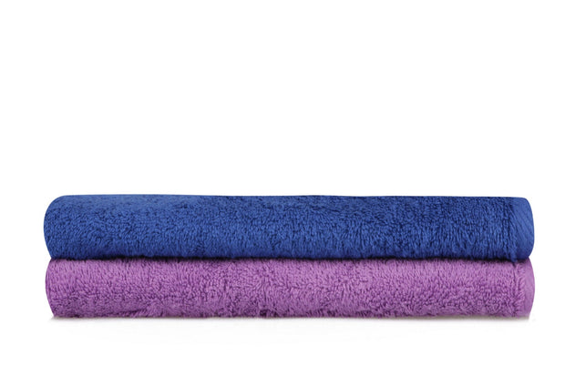 Set di 2 asciugamani cotone Beverly Hills Polo Club 402 Blu, 50 x 90 cm (2)