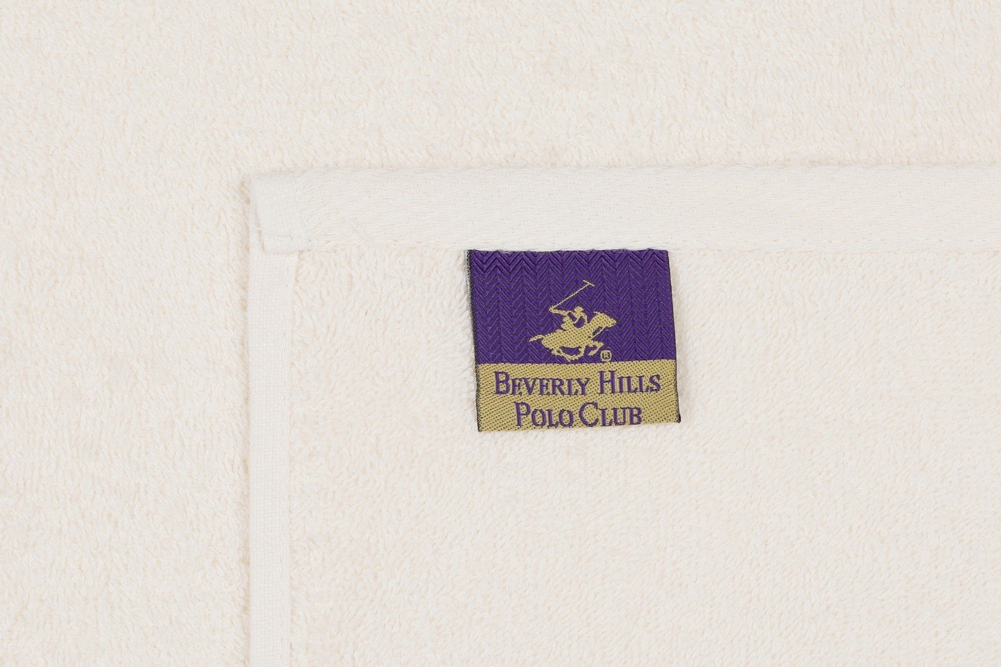 Set di 2 asciugamani cotone Beverly Hills Polo Club 402 Crema, 50 x 90 cm (5)
