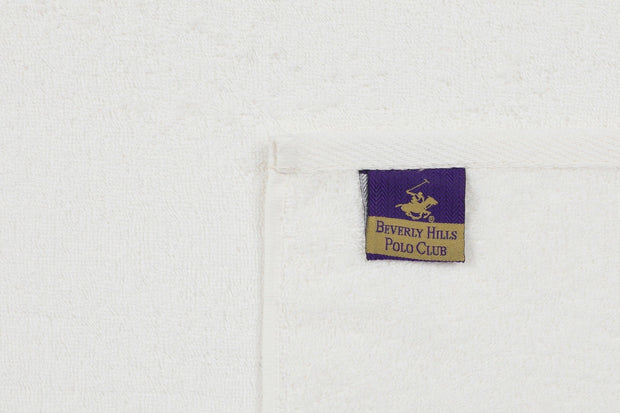 Set di 2 asciugamani cotone Beverly Hills Polo Club 402 Crema, 70 x 140 cm (5)