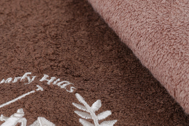Set di 2 asciugamani cotone Beverly Hills Polo Club 402 Marrone, 50 x 90 cm (3)