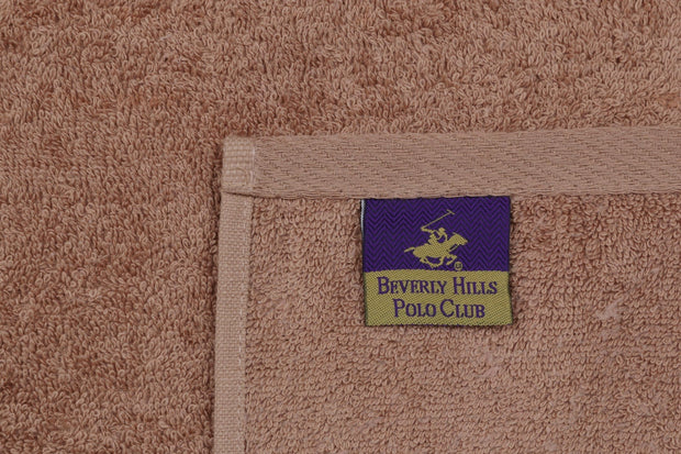 Set di 2 asciugamani cotone Beverly Hills Polo Club 402 Marrone, 50 x 90 cm (7)