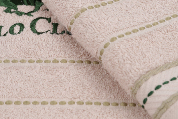 Set di 2 asciugamani cotone Beverly Hills Polo Club 403 Beige, 50 x 90 cm (3)