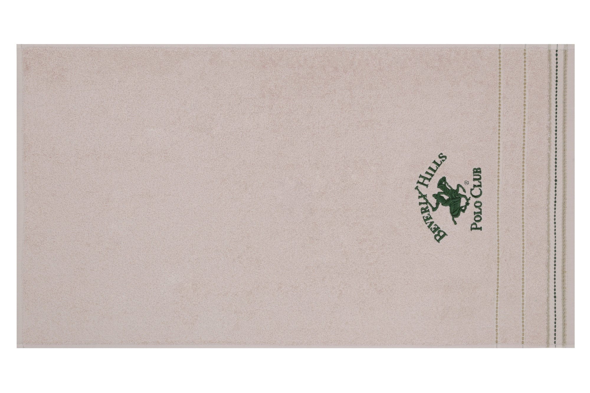Set di 2 asciugamani cotone Beverly Hills Polo Club 403 Beige, 50 x 90 cm (4)