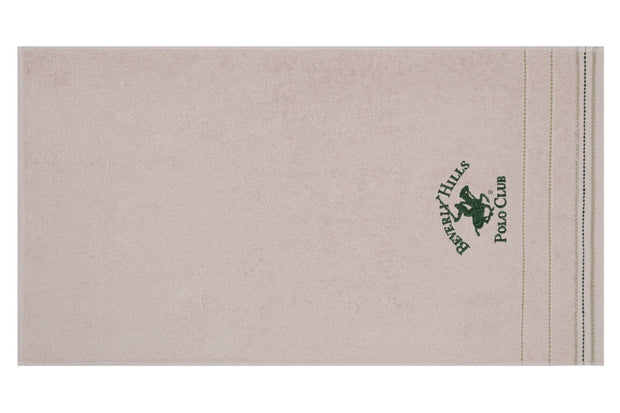 Set di 2 asciugamani cotone Beverly Hills Polo Club 403 Beige, 50 x 90 cm (4)