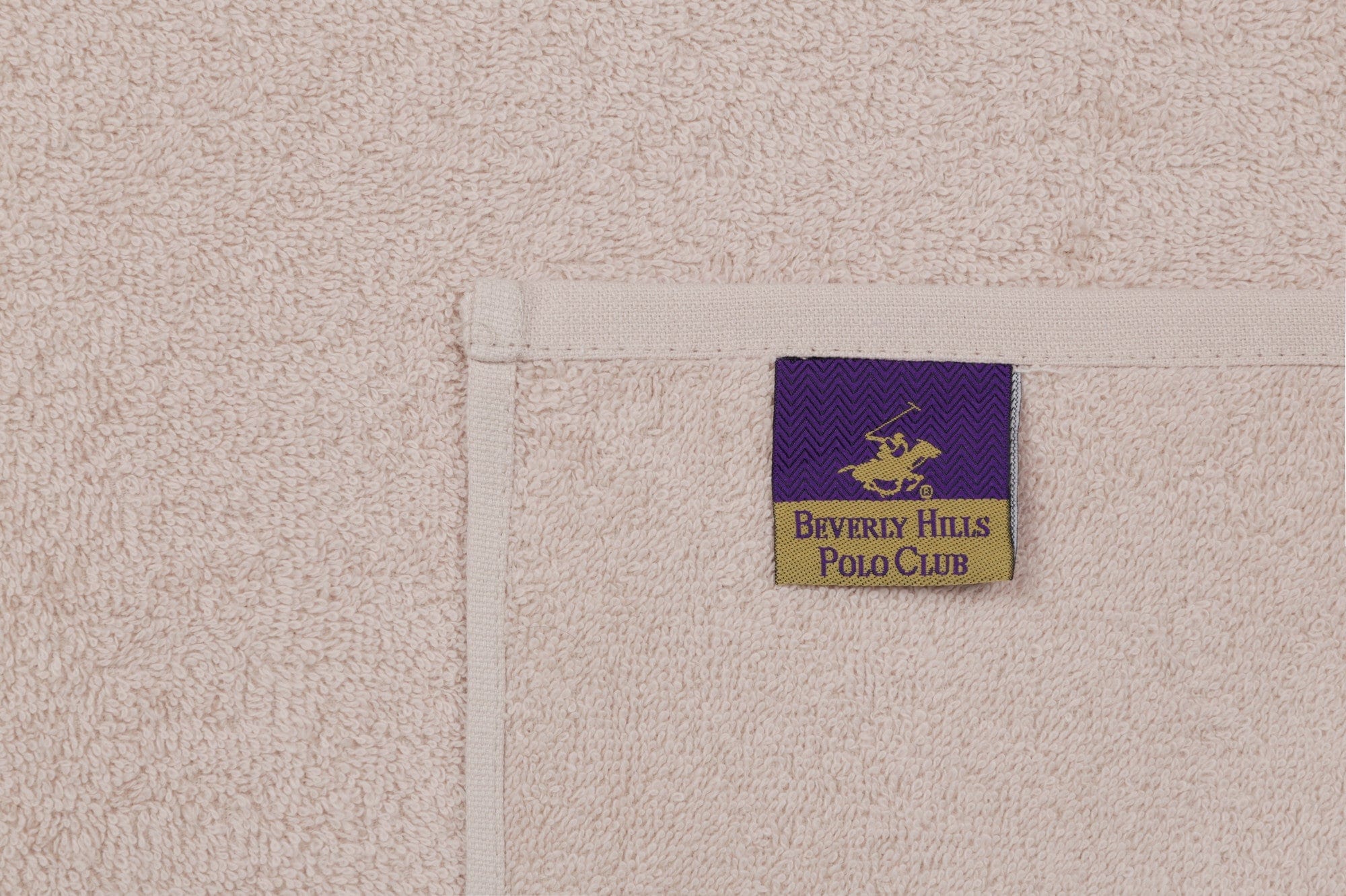 Set di 2 asciugamani cotone Beverly Hills Polo Club 403 Beige, 50 x 90 cm (5)