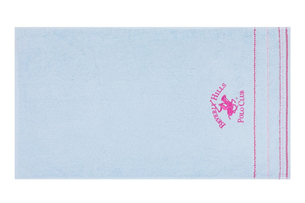 Set di 2 asciugamani cotone Beverly Hills Polo Club 403 Blu, 50 x 90 cm (4)