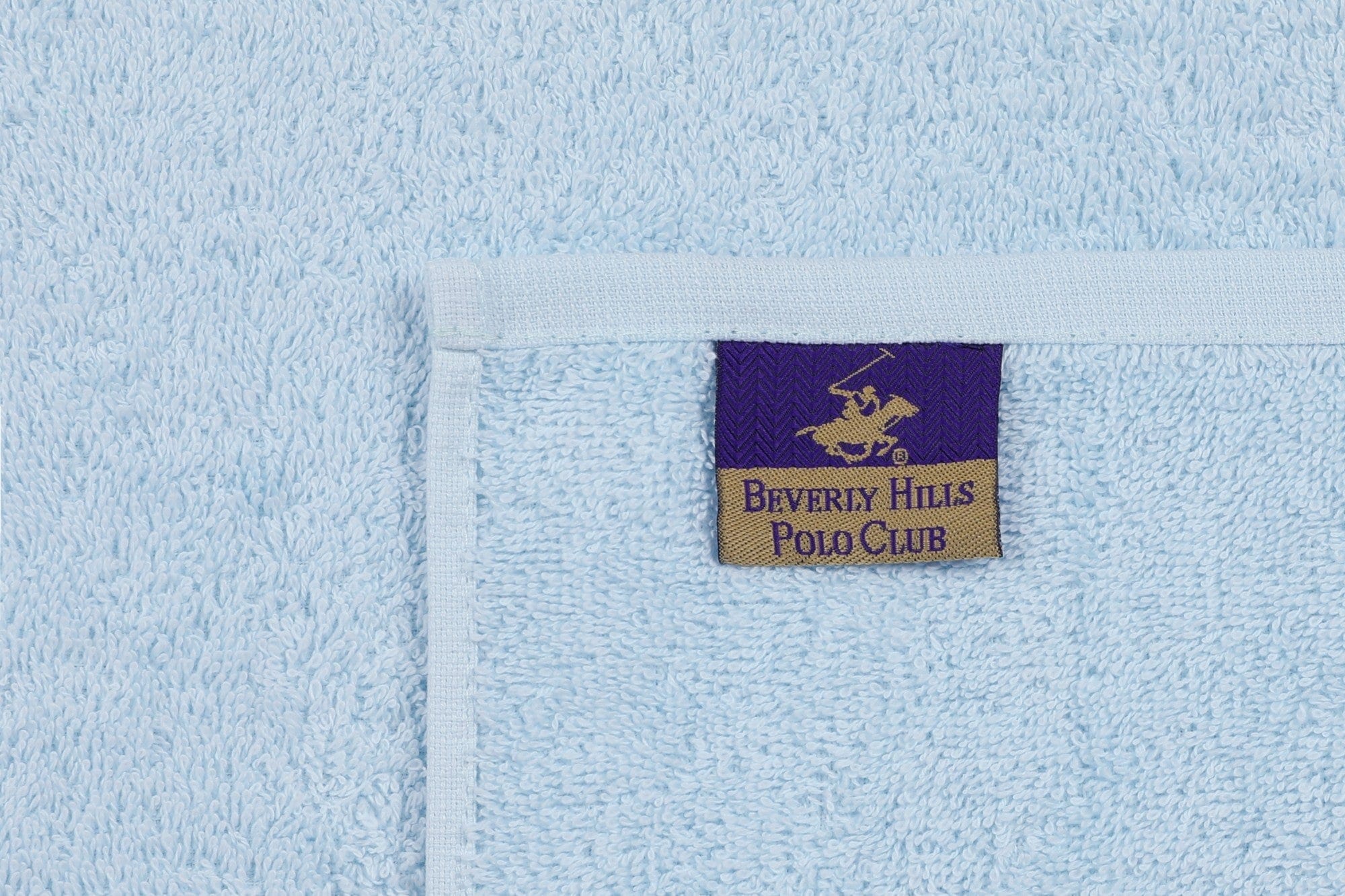 Set di 2 asciugamani cotone Beverly Hills Polo Club 403 Blu, 50 x 90 cm (5)