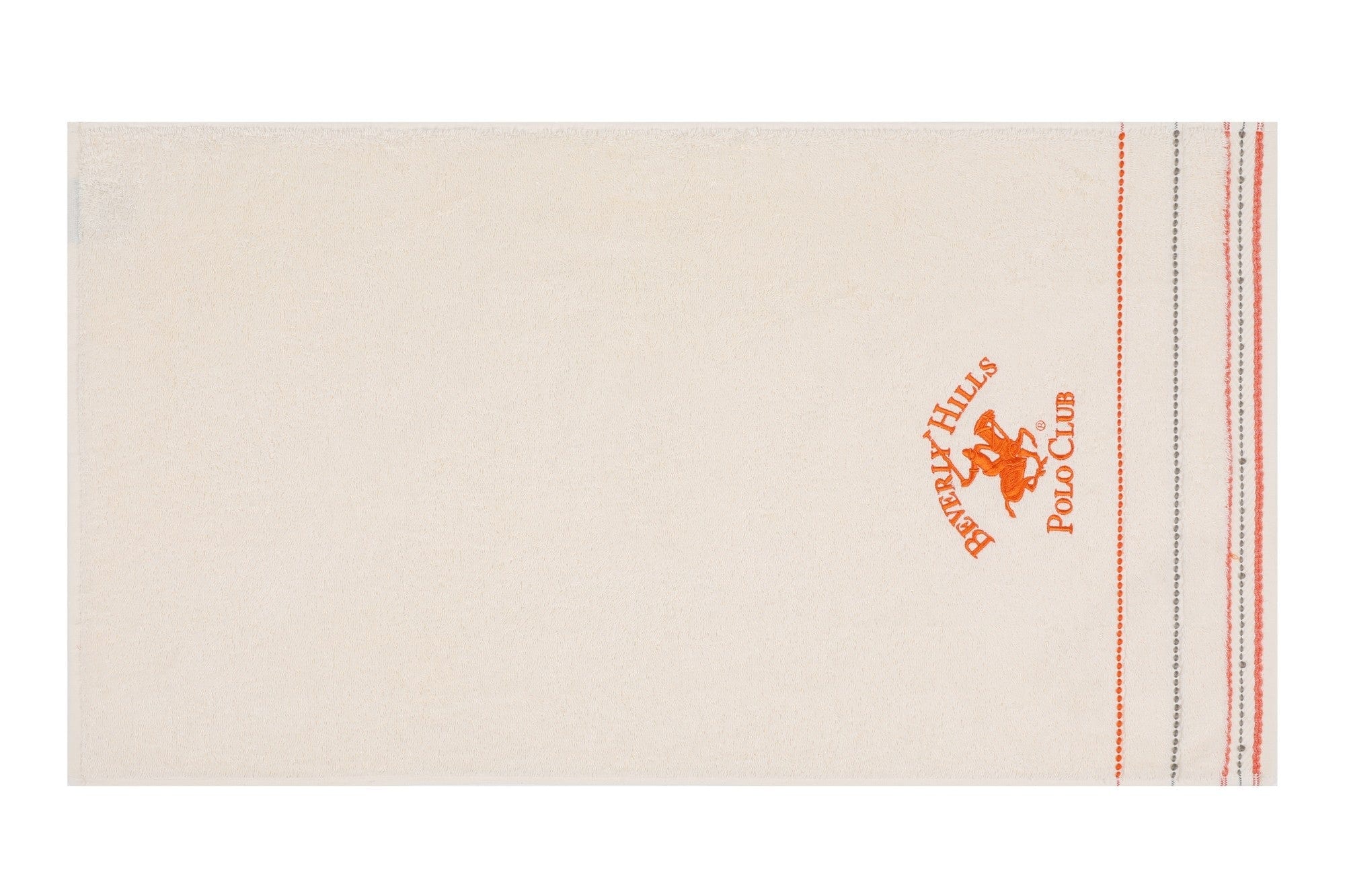 Set di 2 asciugamani cotone Beverly Hills Polo Club 403 Crema, 50 x 90 cm (4)