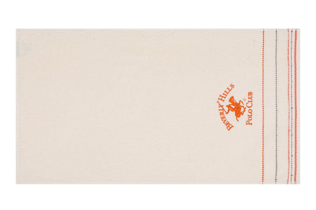 Set di 2 asciugamani cotone Beverly Hills Polo Club 403 Crema, 50 x 90 cm (4)