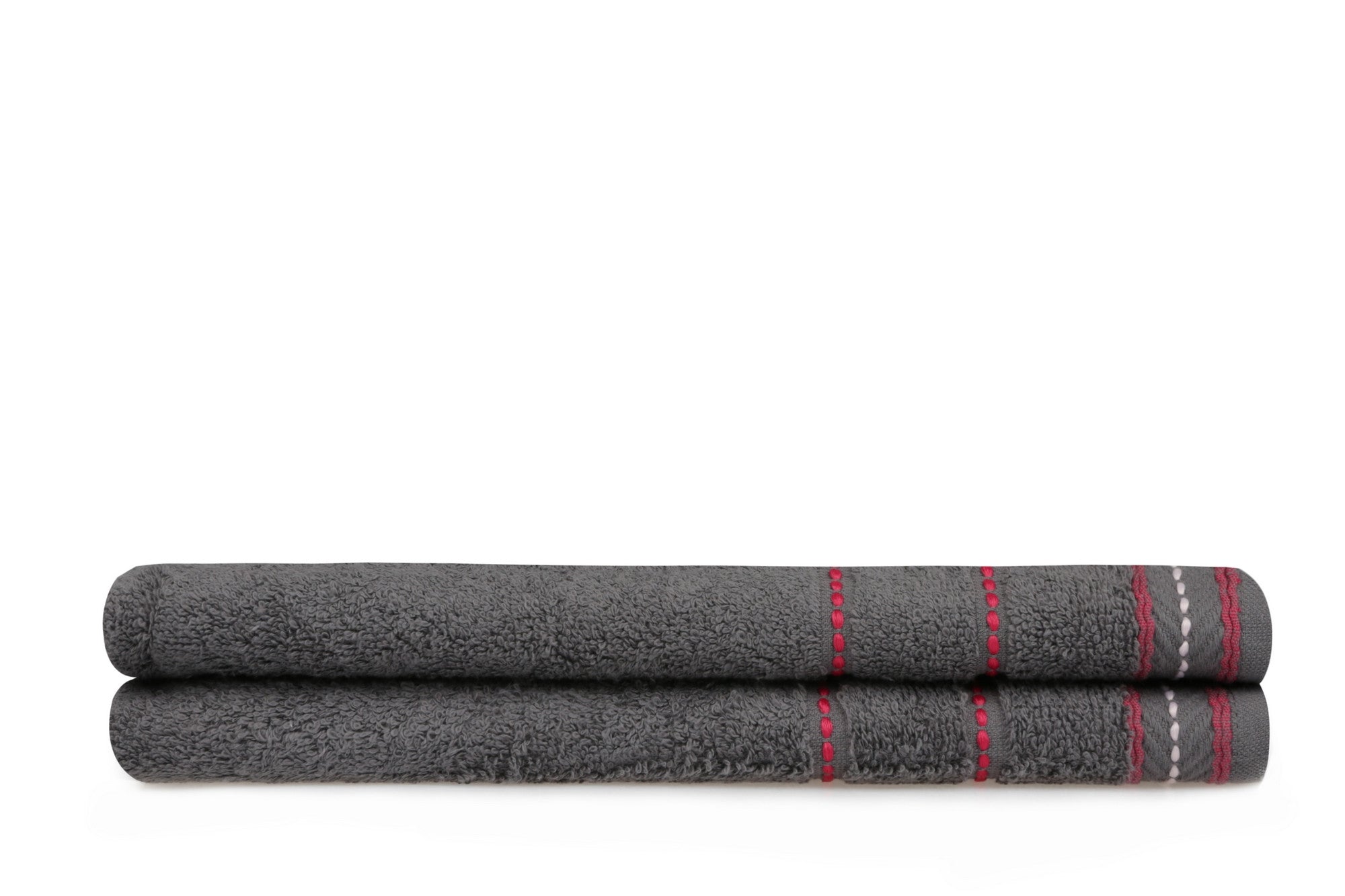 Set di 2 asciugamani cotone Beverly Hills Polo Club 403 Grigio, 50 x 90 cm (2)